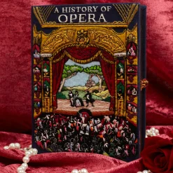 Non-Strapped|Book Clutch<Olympia Le-Tan A History of Opera