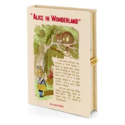 Non-Strapped|Book Clutch<Olympia Le-Tan Alice and the Cheshire Cat