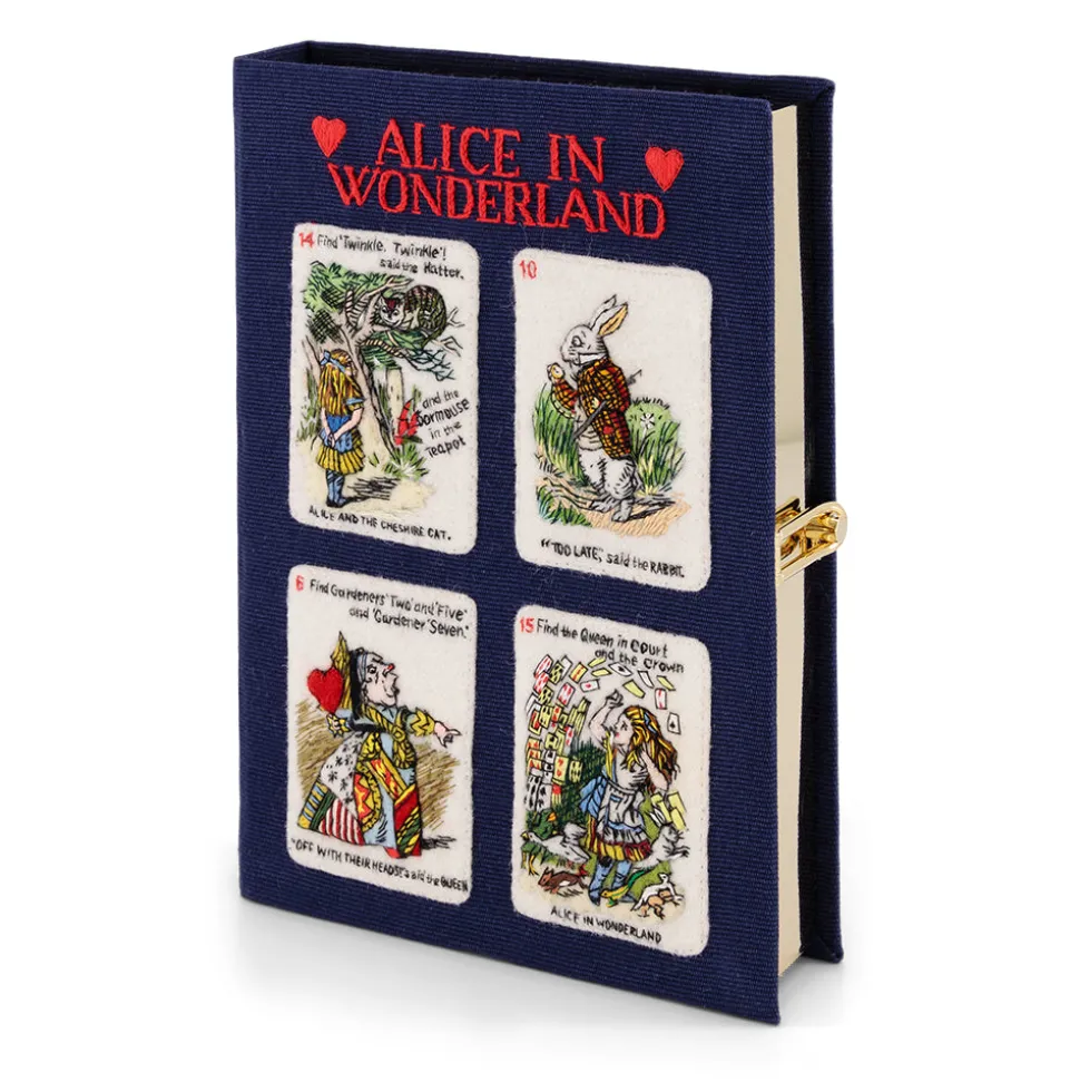 Non-Strapped|Book Clutch<Olympia Le-Tan Alice's Cards