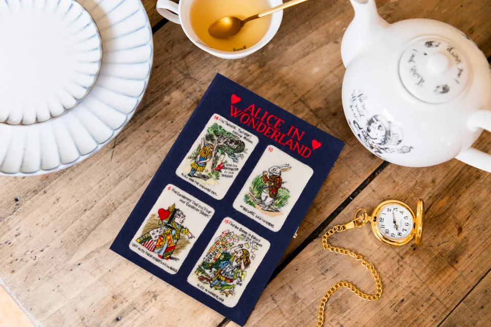 Non-Strapped|Book Clutch<Olympia Le-Tan Alice's Cards