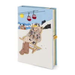 Strapped|Book Clutch<Olympia Le-Tan Alpine Chic (Strapped)