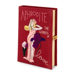 Non-Strapped|Book Clutch<Olympia Le-Tan Aphrodite Love