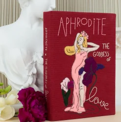 Non-Strapped|Book Clutch<Olympia Le-Tan Aphrodite Love