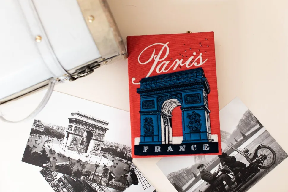 Non-Strapped|Book Clutch<Olympia Le-Tan Arc De Triomphe