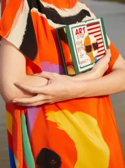 Non-Strapped|Book Clutch<Olympia Le-Tan Art