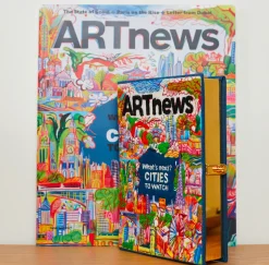 Strapped|Book Clutch<Olympia Le-Tan ARTnews Cities (Strapped)