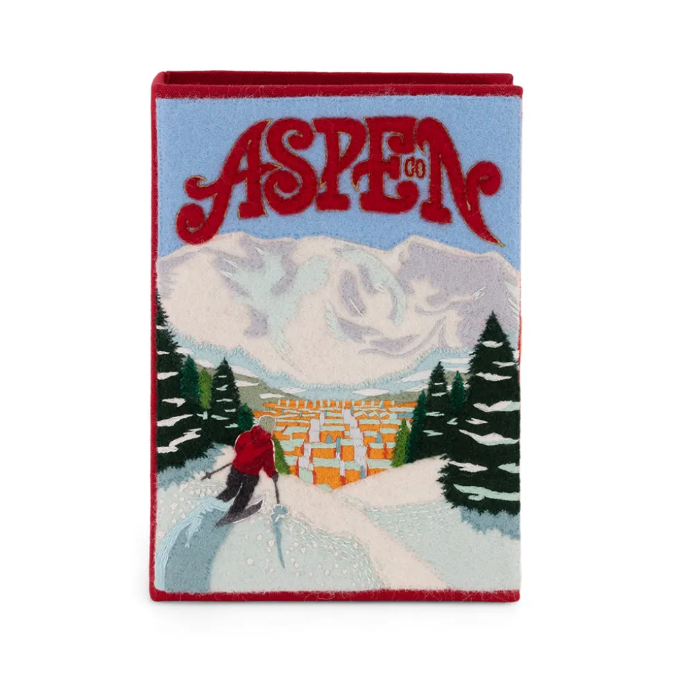 Non-Strapped|Book Clutch<Olympia Le-Tan Aspen Ski