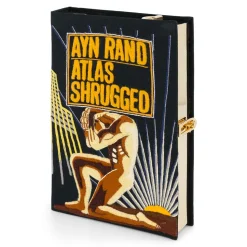 Strapped|Book Clutch<Olympia Le-Tan Atlas Shrugged (Strapped)