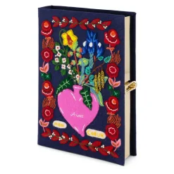 Non-Strapped|Book Clutch<Olympia Le-Tan Avec Mon Cœur