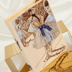 Non-Strapped|Book Clutch<Olympia Le-Tan Ballerina
