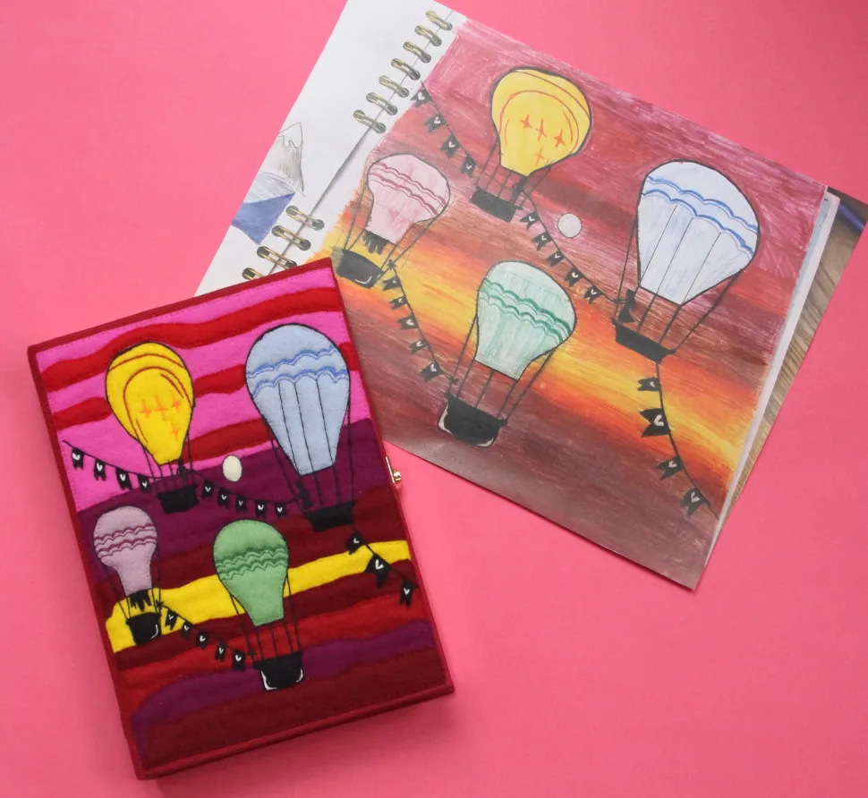 Strapped|Book Clutch<Olympia Le-Tan Balloons (Strapped)