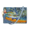 Strapped|Book Clutch<Olympia Le-Tan Bank of the Oise at Auvers (Strapped)