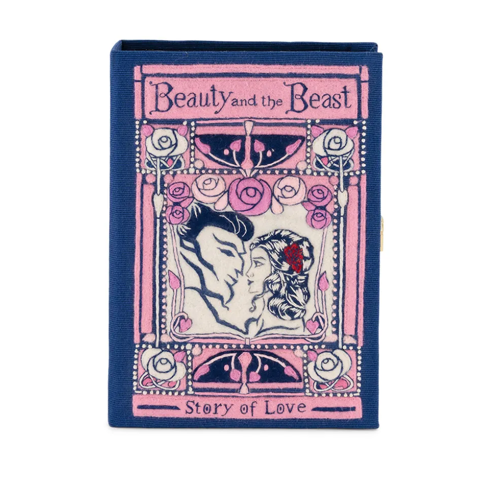 Non-Strapped|Book Clutch<Olympia Le-Tan Beauty and the Beast