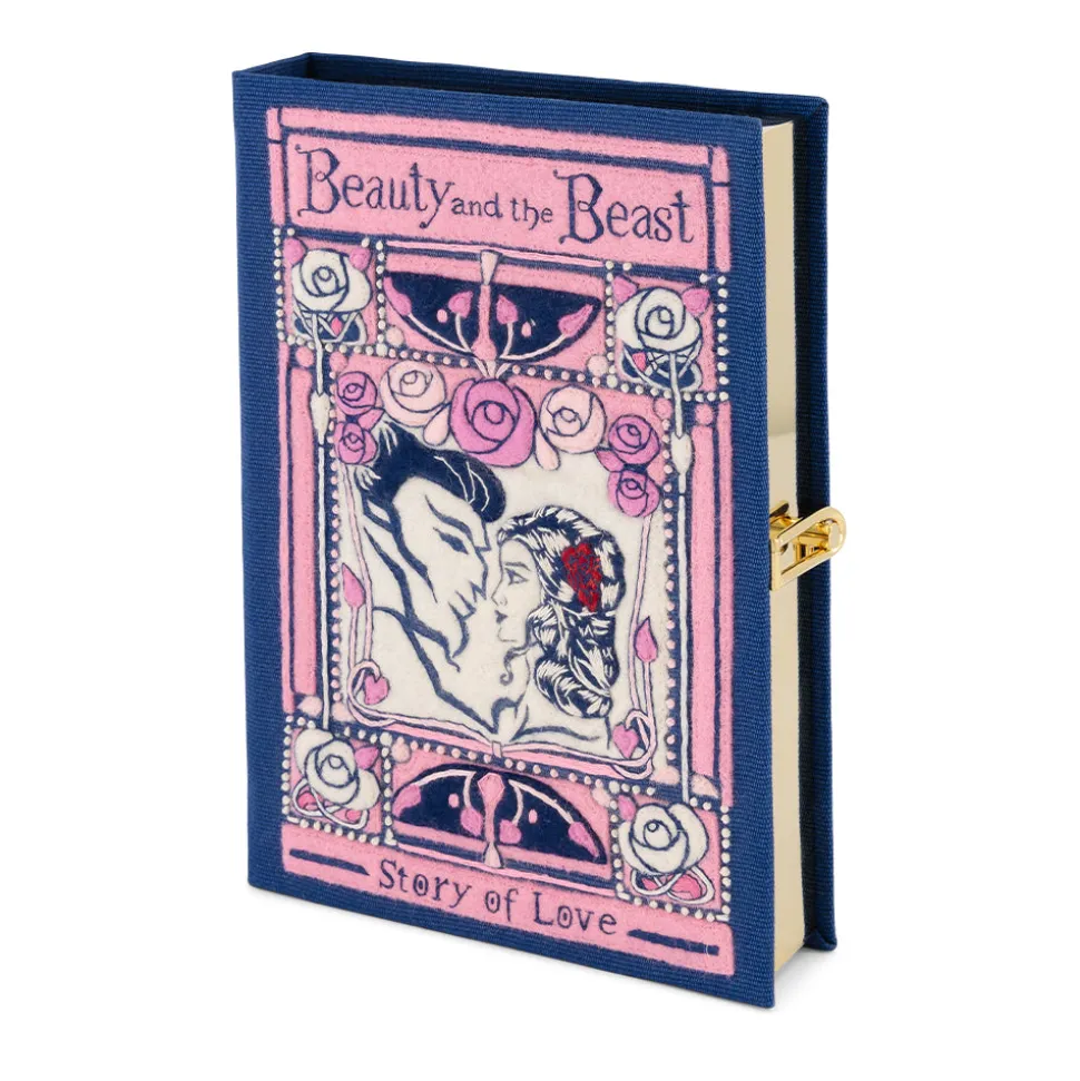 Non-Strapped|Book Clutch<Olympia Le-Tan Beauty and the Beast