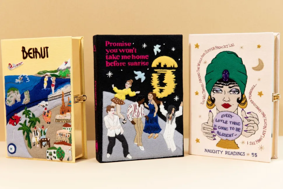 Strapped|Book Clutch<Olympia Le-Tan Beirut (Strapped)