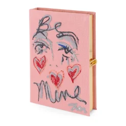 Non-Strapped|Book Clutch<Olympia Le-Tan Be Mine