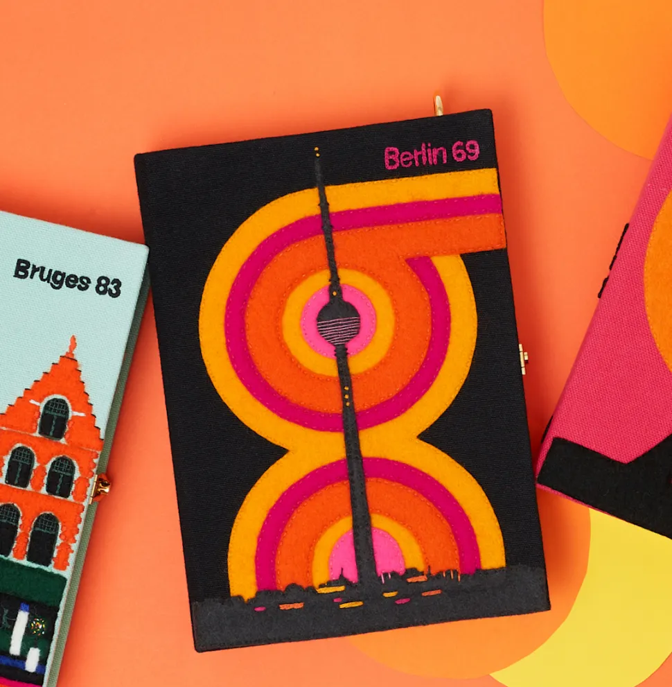 Non-Strapped|Book Clutch<Olympia Le-Tan Berlin 69
