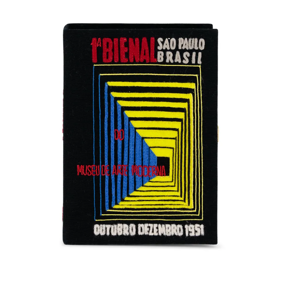 Non-Strapped|Book Clutch<Olympia Le-Tan Bienal São Paulo