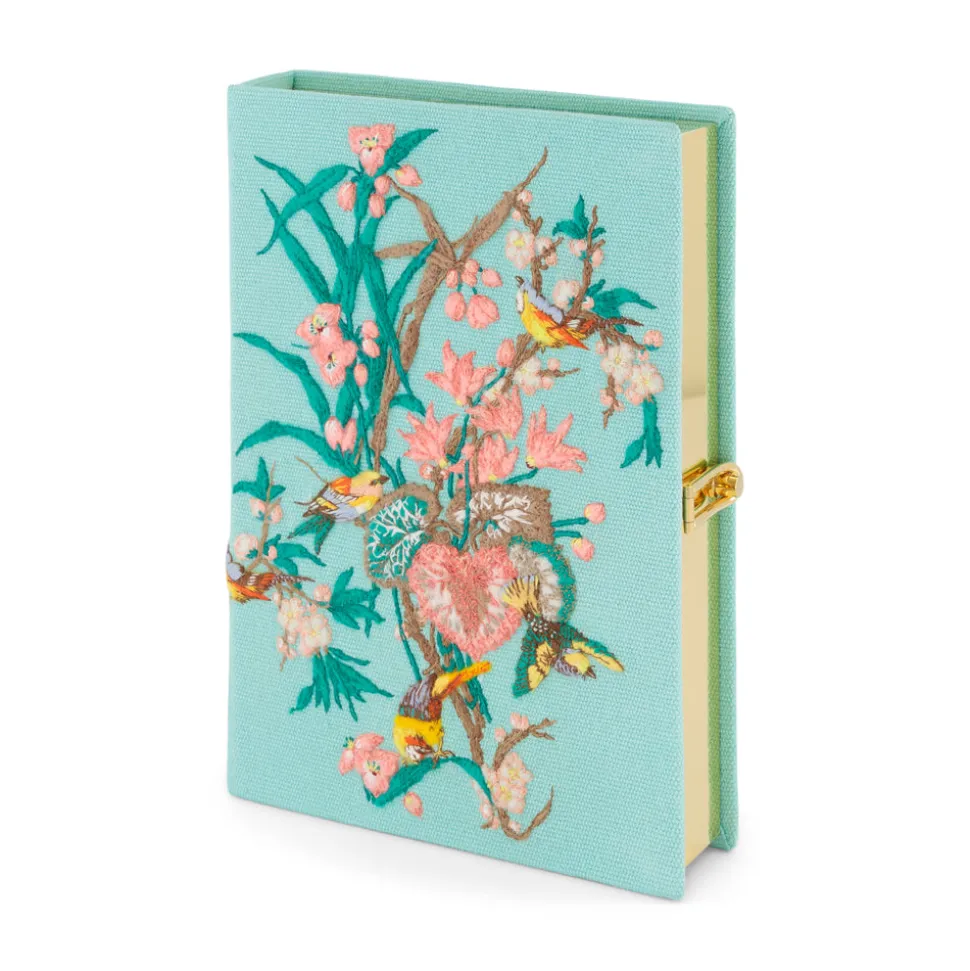 Non-Strapped|Book Clutch<Olympia Le-Tan Birds and Blossom