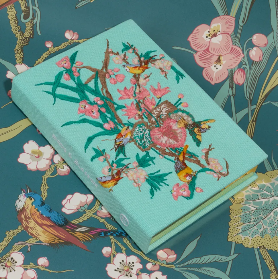 Non-Strapped|Book Clutch<Olympia Le-Tan Birds and Blossom
