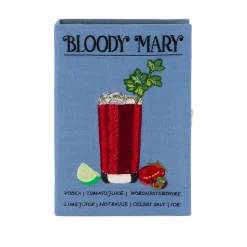 Non-Strapped|Book Clutch<Olympia Le-Tan Bloody Mary