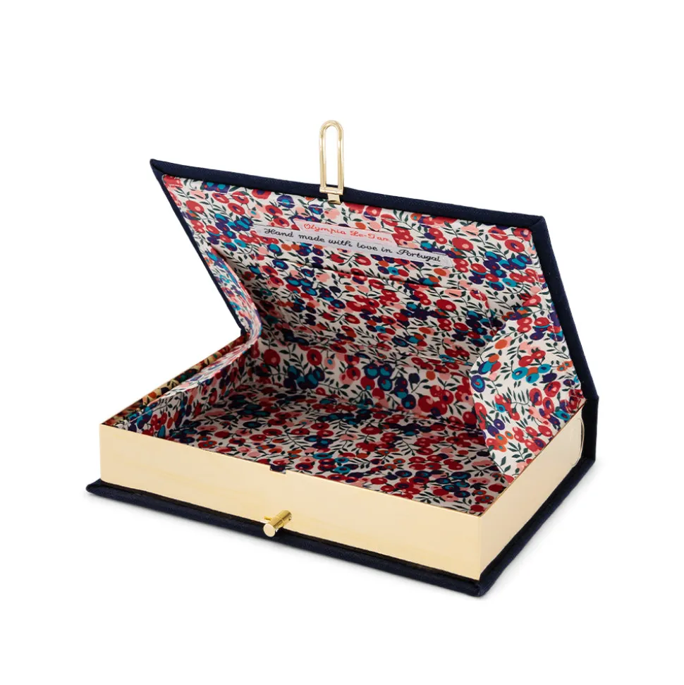 Non-Strapped|Book Clutch<Olympia Le-Tan Blue Bird