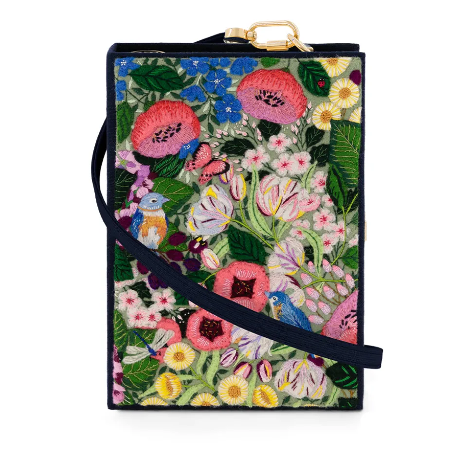 Strapped|Book Clutch<Olympia Le-Tan Blue Bird (Strapped)