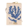 Strapped|Book Clutch<Olympia Le-Tan Blue Coral (Strapped)