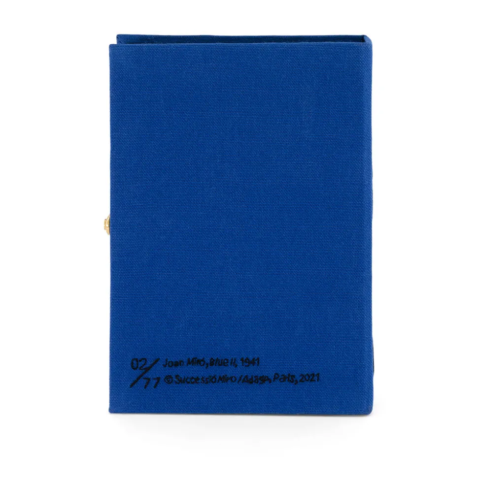 Non-Strapped|Book Clutch<Olympia Le-Tan Blue II