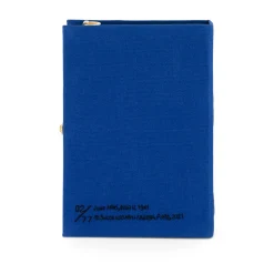 Strapped|Book Clutch<Olympia Le-Tan Blue II (Strapped)