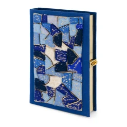Non-Strapped|Book Clutch<Olympia Le-Tan Blue Night