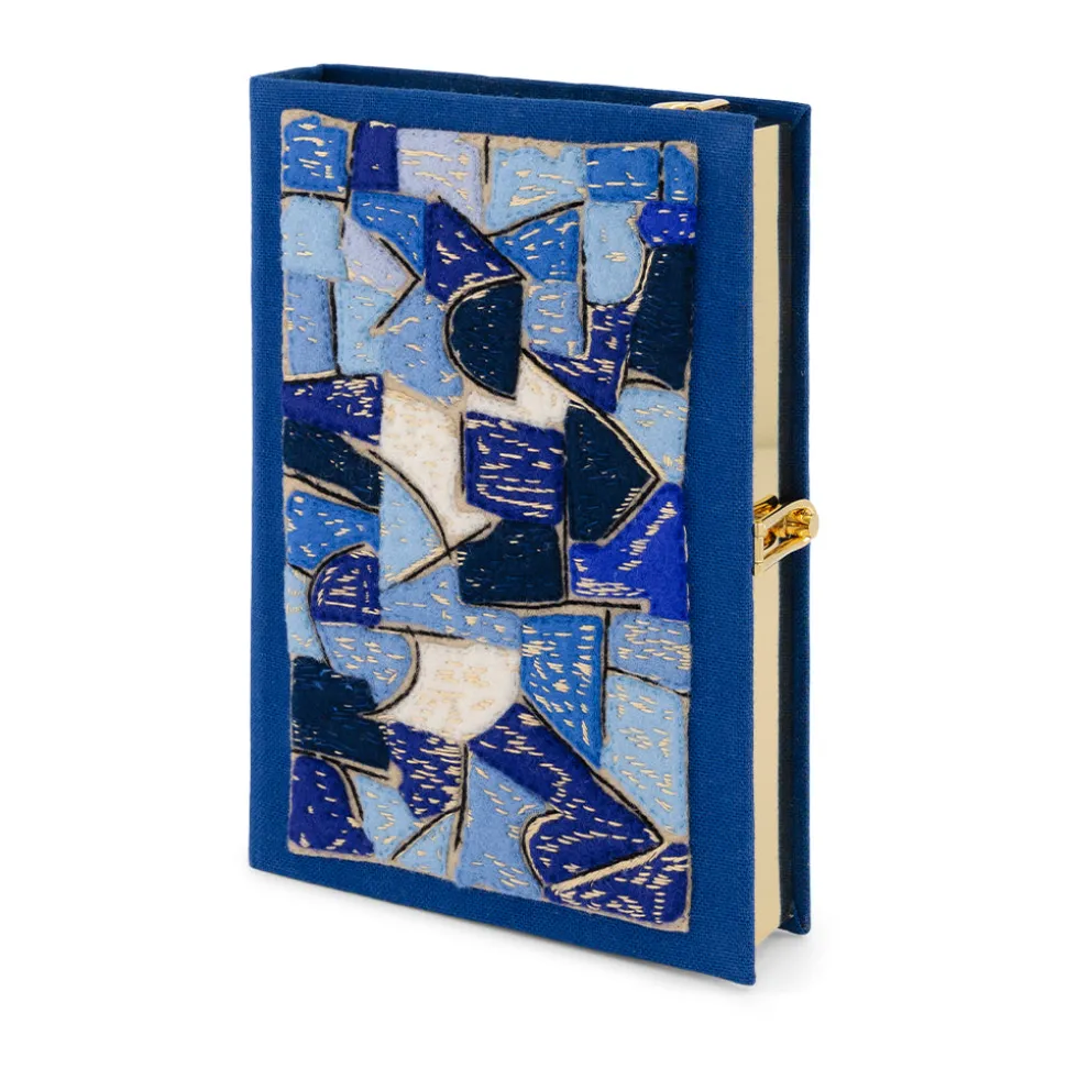 Strapped|Book Clutch<Olympia Le-Tan Blue Night (Strapped)