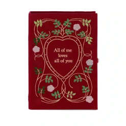 Non-Strapped|Book Clutch<Olympia Le-Tan Book of Love N°2