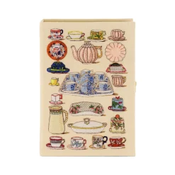 Non-Strapped|Book Clutch<Olympia Le-Tan Breakfast & Tea China