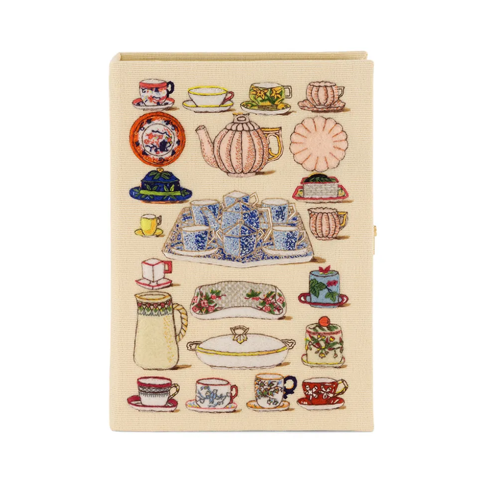 Non-Strapped|Book Clutch<Olympia Le-Tan Breakfast & Tea China
