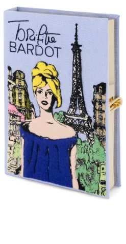 Non-Strapped|Book Clutch<Olympia Le-Tan Brigitte Bardot – Paris