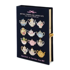 Non-Strapped|Book Clutch<Olympia Le-Tan British Teapots