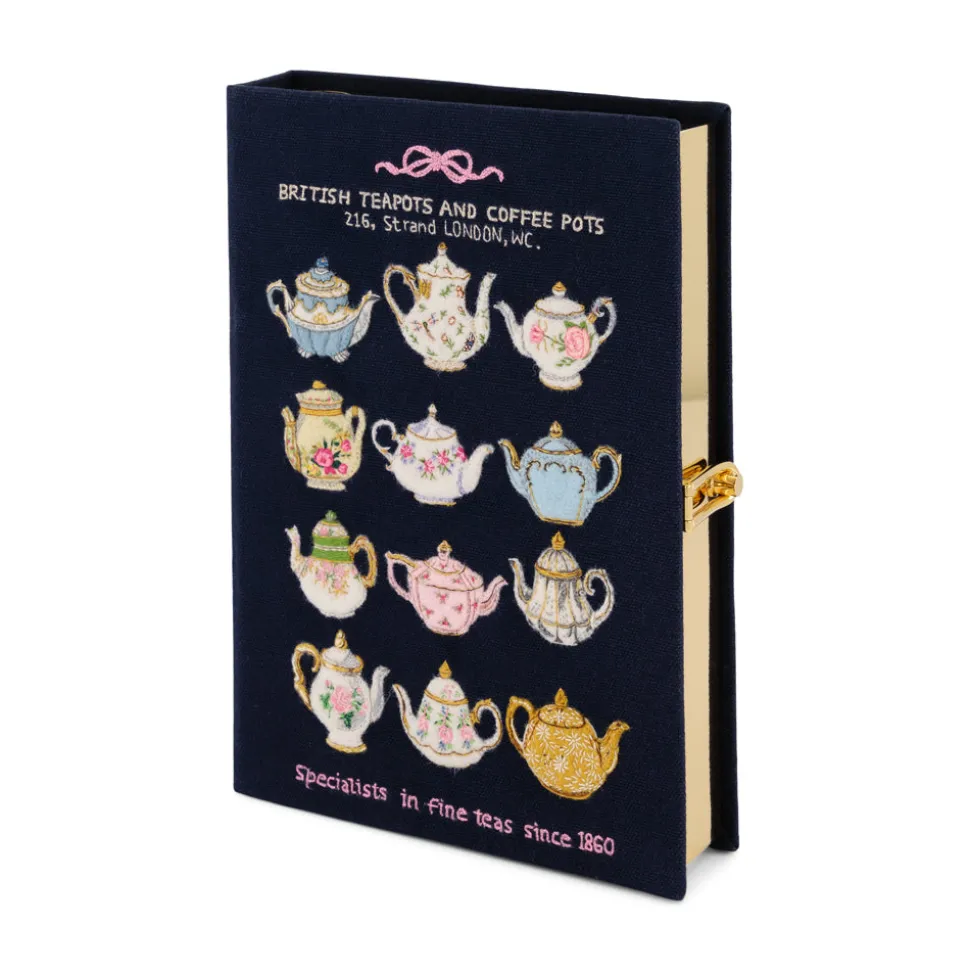 Non-Strapped|Book Clutch<Olympia Le-Tan British Teapots