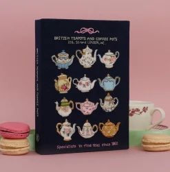 Non-Strapped|Book Clutch<Olympia Le-Tan British Teapots