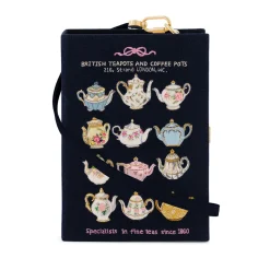 Strapped|Book Clutch<Olympia Le-Tan British Teapots (Strapped)