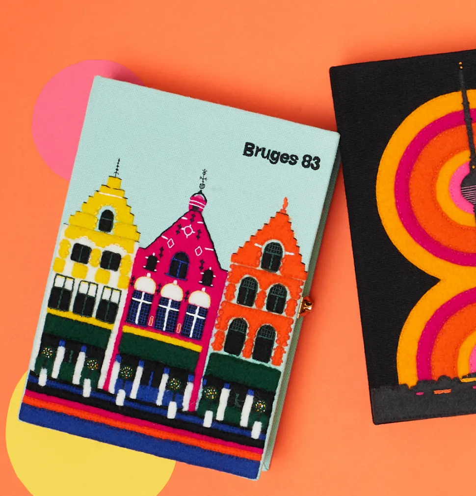 Non-Strapped|Book Clutch<Olympia Le-Tan Bruges