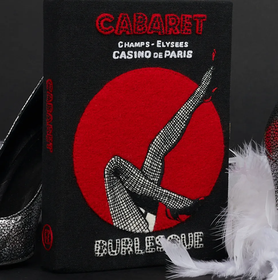 Strapped|Book Clutch<Olympia Le-Tan Cabaret Burlesque (Strapped)