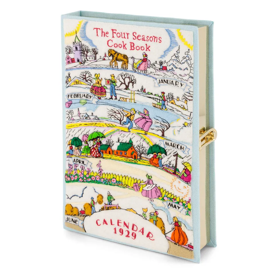 Non-Strapped|Book Clutch<Olympia Le-Tan Calendar Cook Book