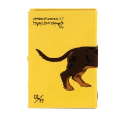 Non-Strapped|Book Clutch<Olympia Le-Tan Can I have a Doggy Bag?