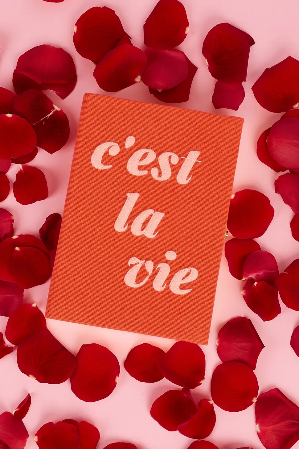 Non-Strapped|Book Clutch<Olympia Le-Tan C'est la Vie