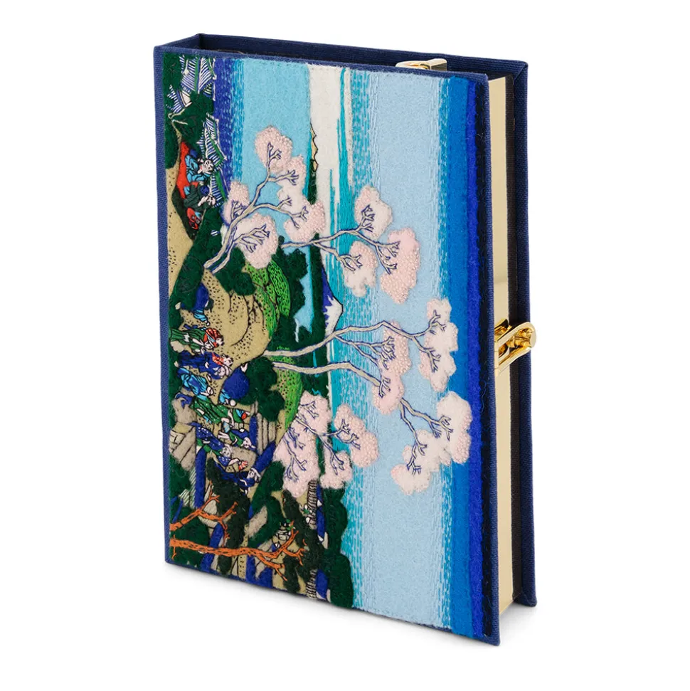 Strapped|Book Clutch<Olympia Le-Tan Cherry Blossom (Strapped)