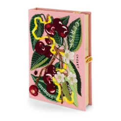 Strapped|Book Clutch<Olympia Le-Tan Cherry (Strapped)