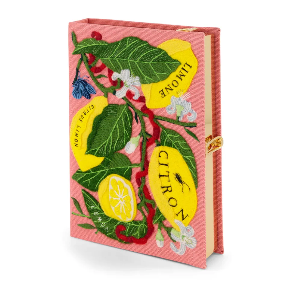 Strapped|Book Clutch<Olympia Le-Tan Citrus Charm (Strapped)