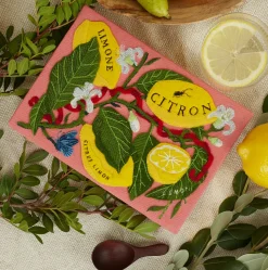 Strapped|Book Clutch<Olympia Le-Tan Citrus Charm (Strapped)