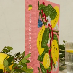 Strapped|Book Clutch<Olympia Le-Tan Citrus Charm (Strapped)
